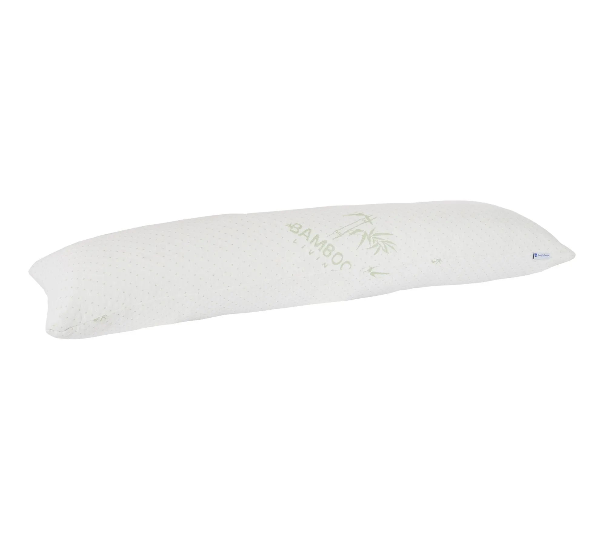 Lavish Home Bam boo Charcoal In fused Memory Fo am Body Pillow Lavish Home Bam boo Charcoal In fused Memory Fo am Body Pillow