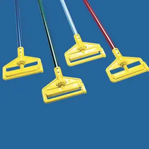 Rubbermaid Commercial Products RCP H146 Slide Side Gate Wet Mop Handle, 60 In Fiberglass
