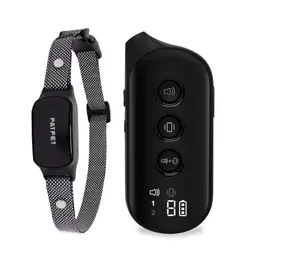 PATPET Dog Training Collar with Remote 3000FT, 3 Training Models, Rechargeable for Small Medium Large Dogs(8-120lbs), IPX7 Waterproof training collars