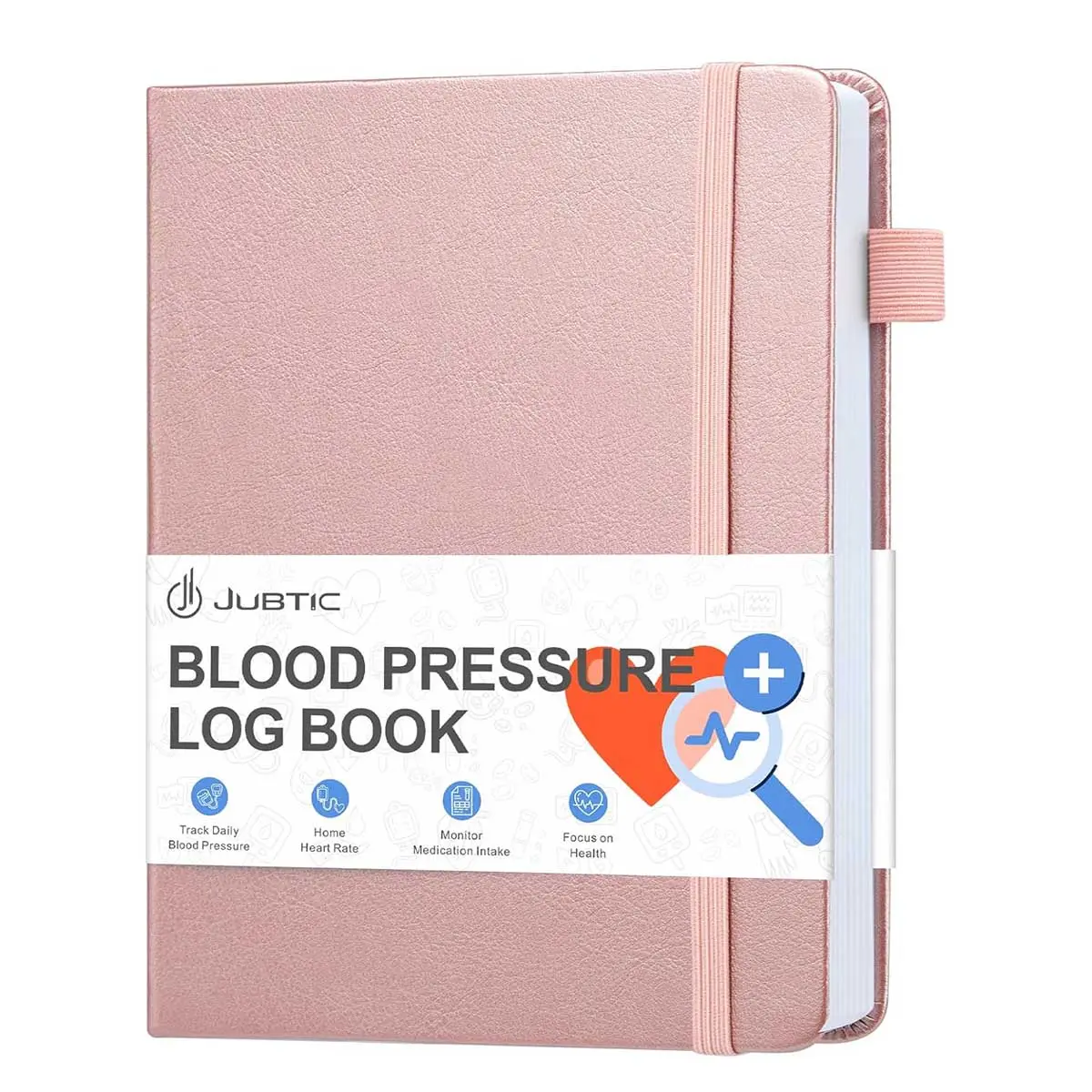 Blood Pressure Log Book: Daily/Weekly Health Journal – Track BP, Pulse, Medications & Symptoms – Hypertension Management Planner for Seniors & Adults
