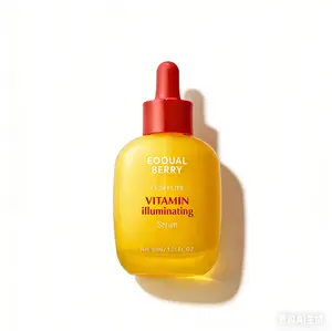EQQUALBERRY Vitamin Illuminating Serum -BrighteningVitamin C Serum withNiacinamide I Strengthens skinbarrierlHydrates using Ceramide and HyaluronicAcid, 1.01oz /30ml.