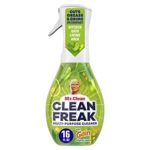 Mr. Clean Clean Freak All Purpose Cleaner Spray, Multi-Surface Cleaning, Gain, 16 fl oz