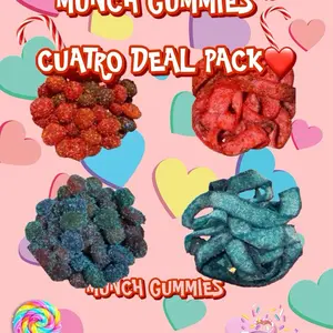 Munch Gummies ~ Cuatro Deal Pack