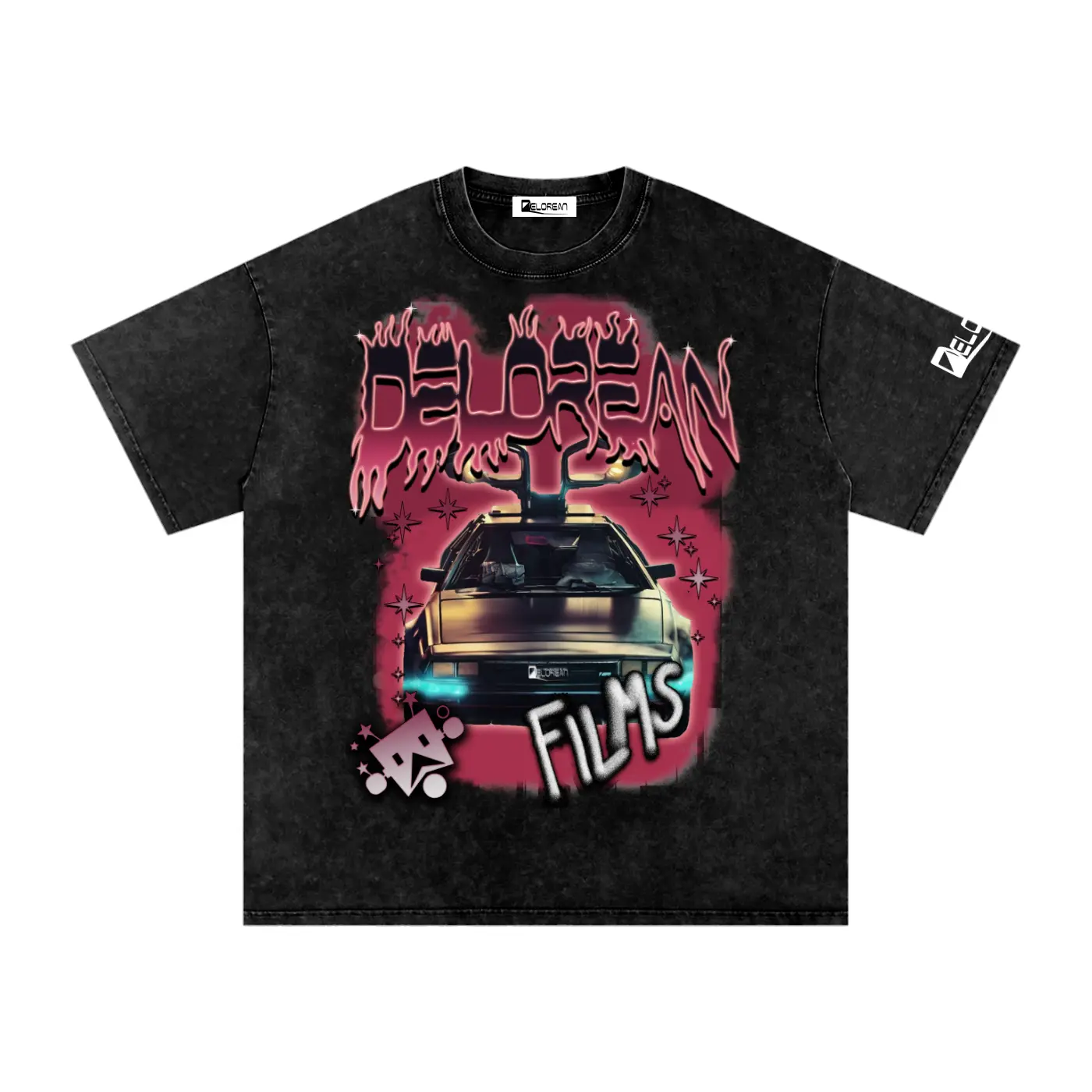 "Delorean Films" Oversized T-Shirt