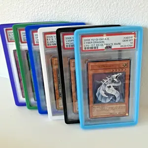 PSA Graded Card Slab Silicone Bumper Guard Protector Skin | 6 Colors