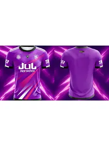 2026 summer new 90 minute MM10 jersey 3D printed sports T-shirt men's and women's fashionable fitness short sleeved T-shirt