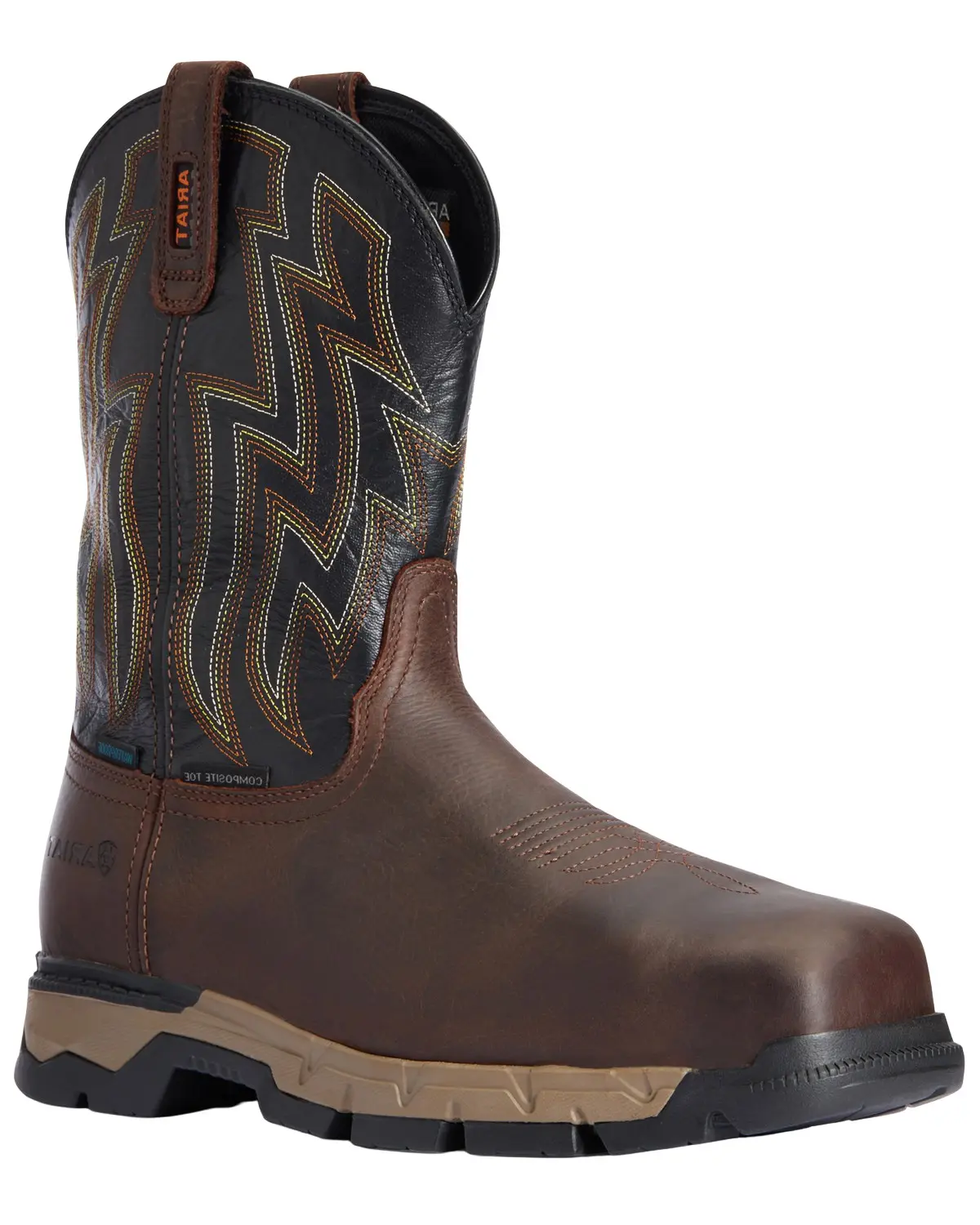 Ariat Men's Men'S Rebar Flex Waterproof Western Work Boot Composite Toe - 10034157