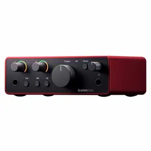 Focusrite Scarlett Solo 4th Gen USB Audio Interface
