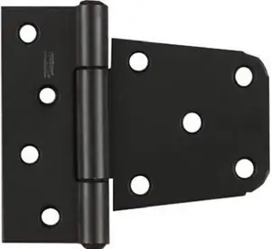 N223-867 3.5 in. Satin Black Gate Hinge