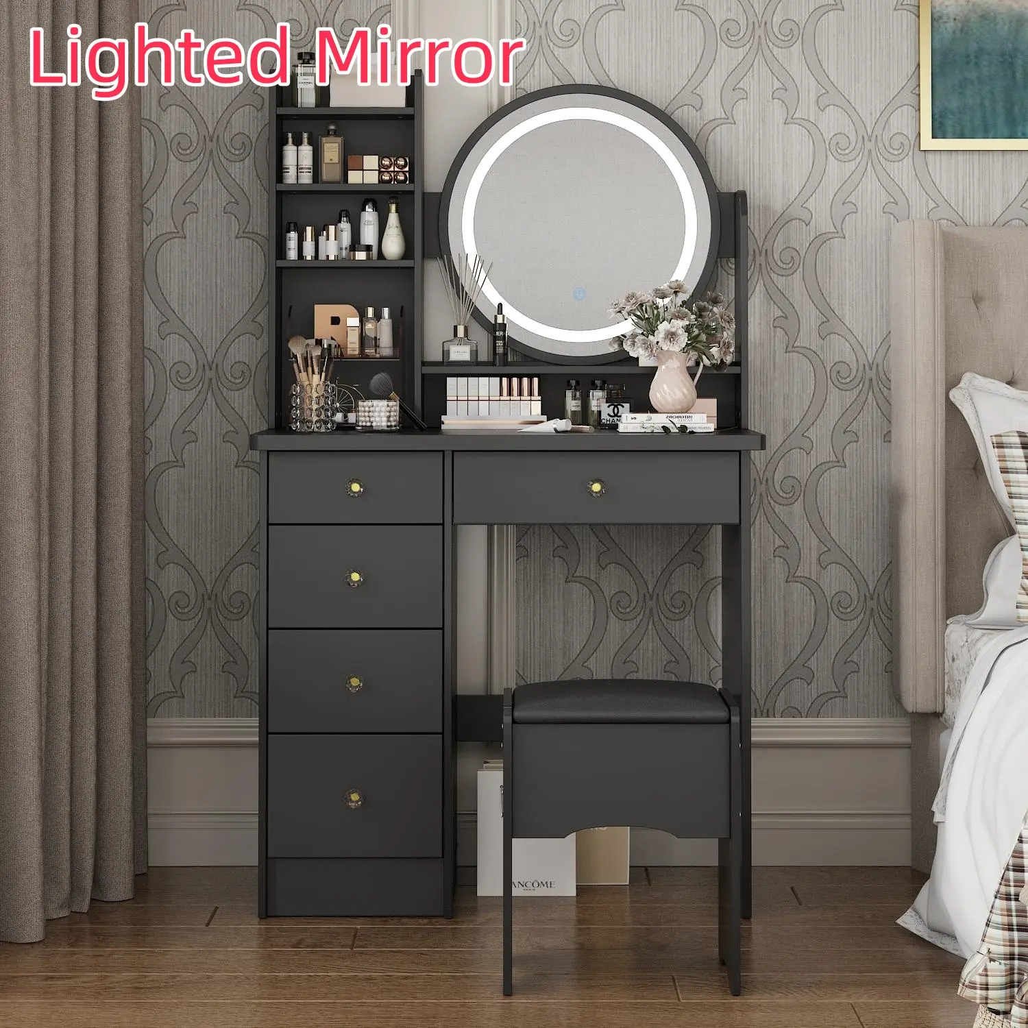 Black(Lighted Mirror)