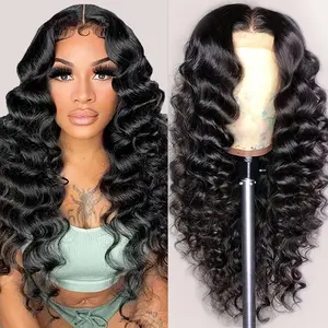 13x4 Ready Go Wig Glueless Wig Loose Deep Wave Wig Lace Front Wigs 5×5 Ready Go Wigs Body Wave Wig Human Hair Wigs Pre Plucked Transparent Lace Wigs