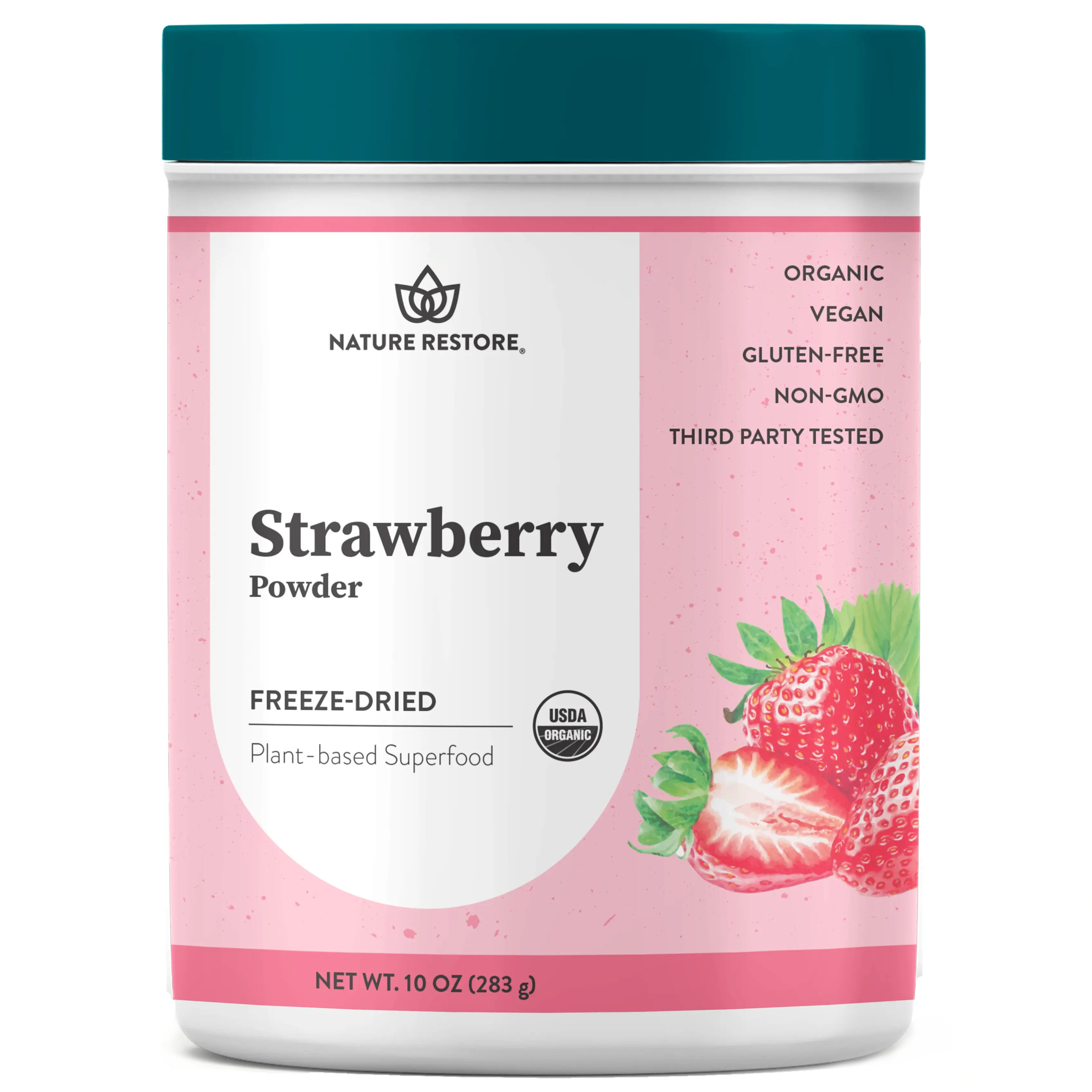 Nature Restore Organic Strawberry Powder
