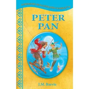 USED-Peter Pan-Treasury of Illustrated Classics Storybook Collection by L. M. Barrie (Hardcover)