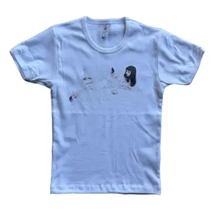 Clairo "Grammy's" Baby Tee - Womens Graphic T-Shirt 100% Cotton Baby Rib