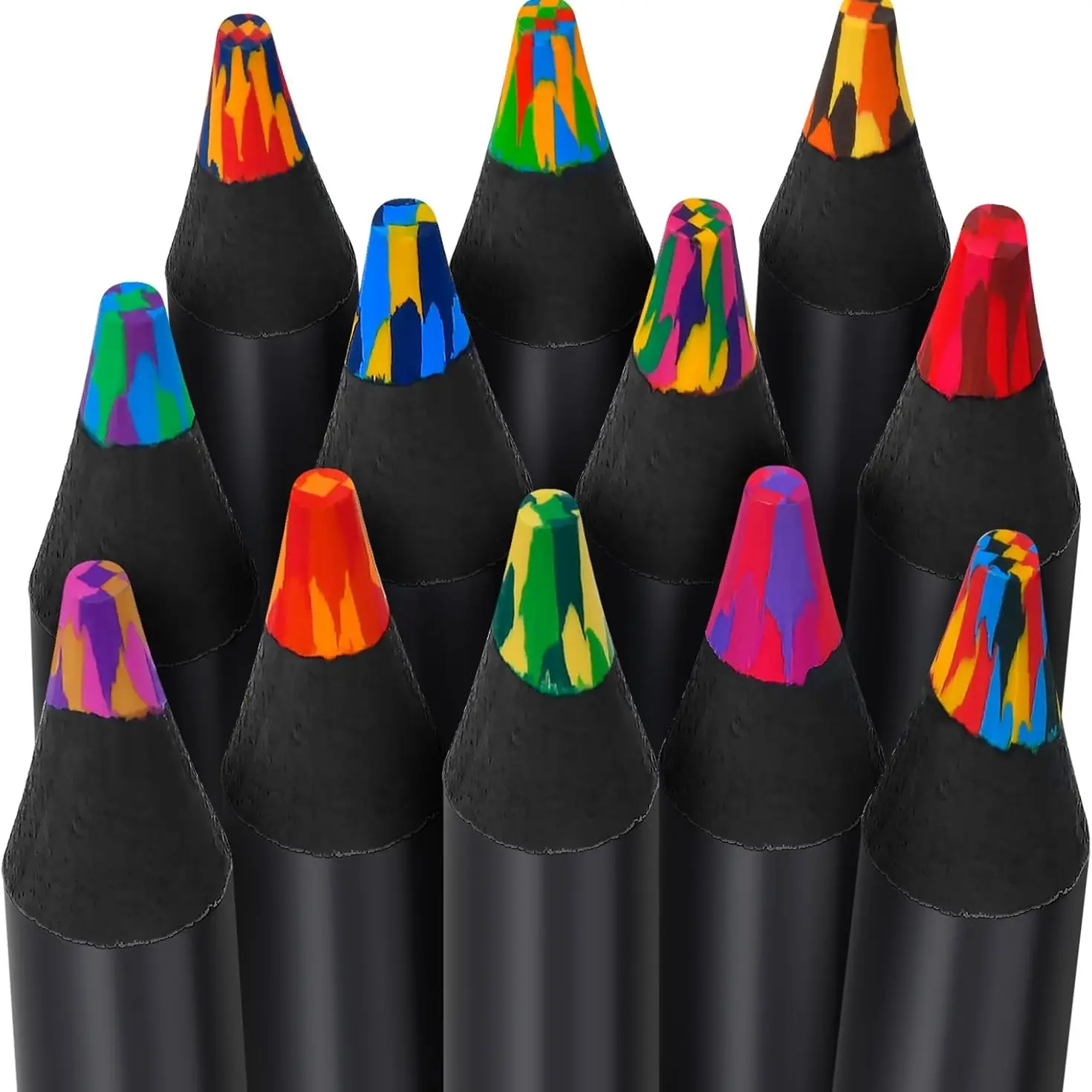 Easter Basket Stuffers for Teens – 12 Color Rainbow Pencils | Pre-Sharpened Art Supplies & Gifts