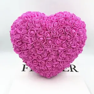 Heart Pe Foam Flower Transparent Gift Box, Valentine's Day Qixi Birthday Romantic Gift Box, Perfect Present for Loved Ones, Beautiful Gift Box, Gift Box Design