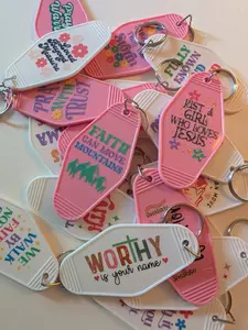 Christian Inspiration Hotel Keychains