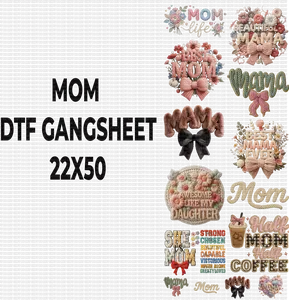 MOM DTF GANGSHEET FOR SHIRTMAKING