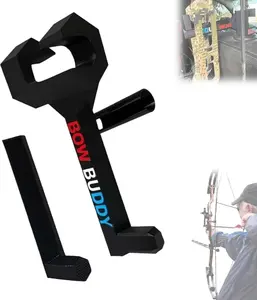 Universal XL Bow Buddy 2.0 Twist-On Bow Hanger for Truck & SUV, Durable Anti-Warp ASA Construction, 20% Increased Strength with Included Spacer Ring, Easy No-Tool Setup, Must-Have for Bowhunters, Ideal Birthday & Christmas Gift for Men