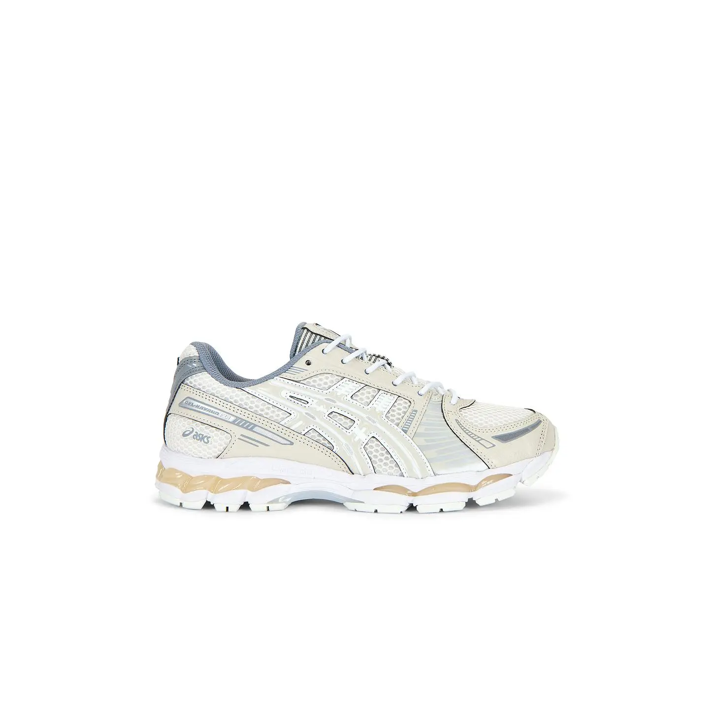 Asics Gel-Kayano 12.1 Sneaker in Cream & Smoke Grey