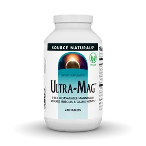 Ultra-Mag | 5-Forms of Magnesium | Maximum Absorption | Source Naturals