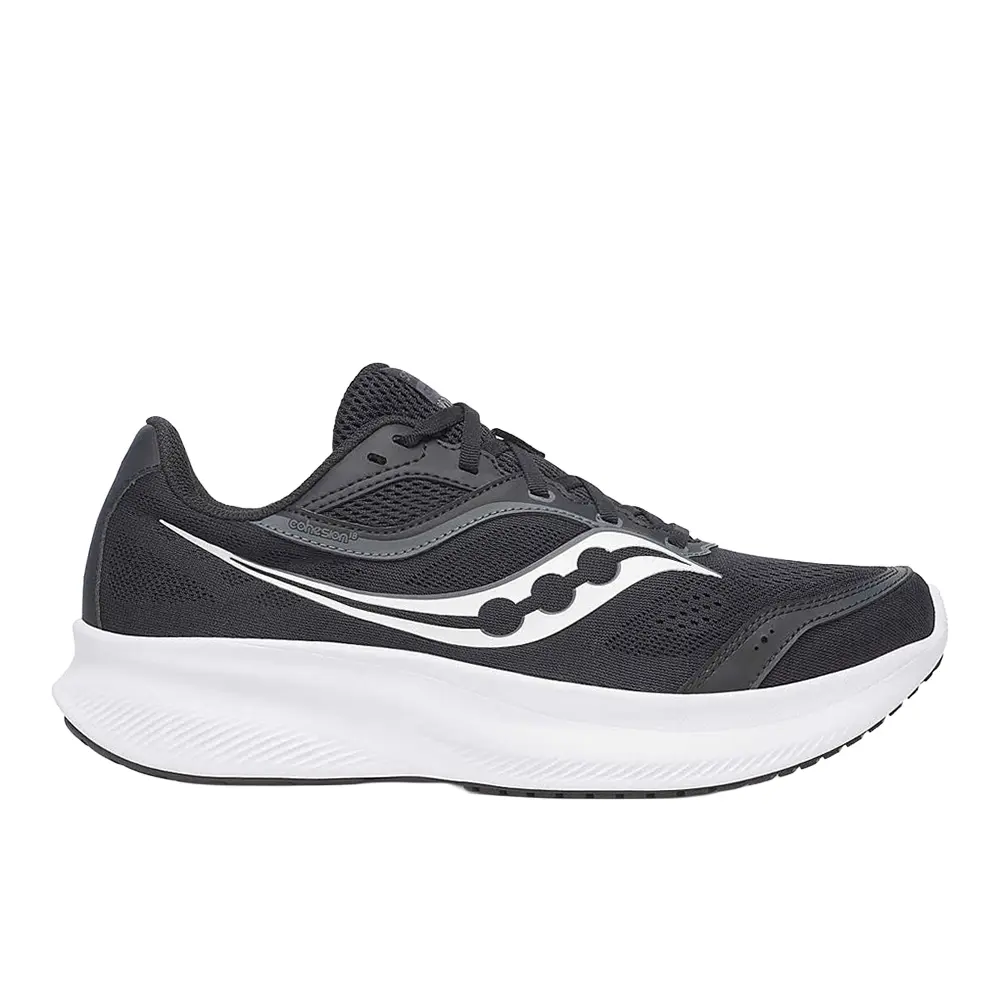 Saucony Mens Cohesion 18 Running Sneakers Shoes - Black