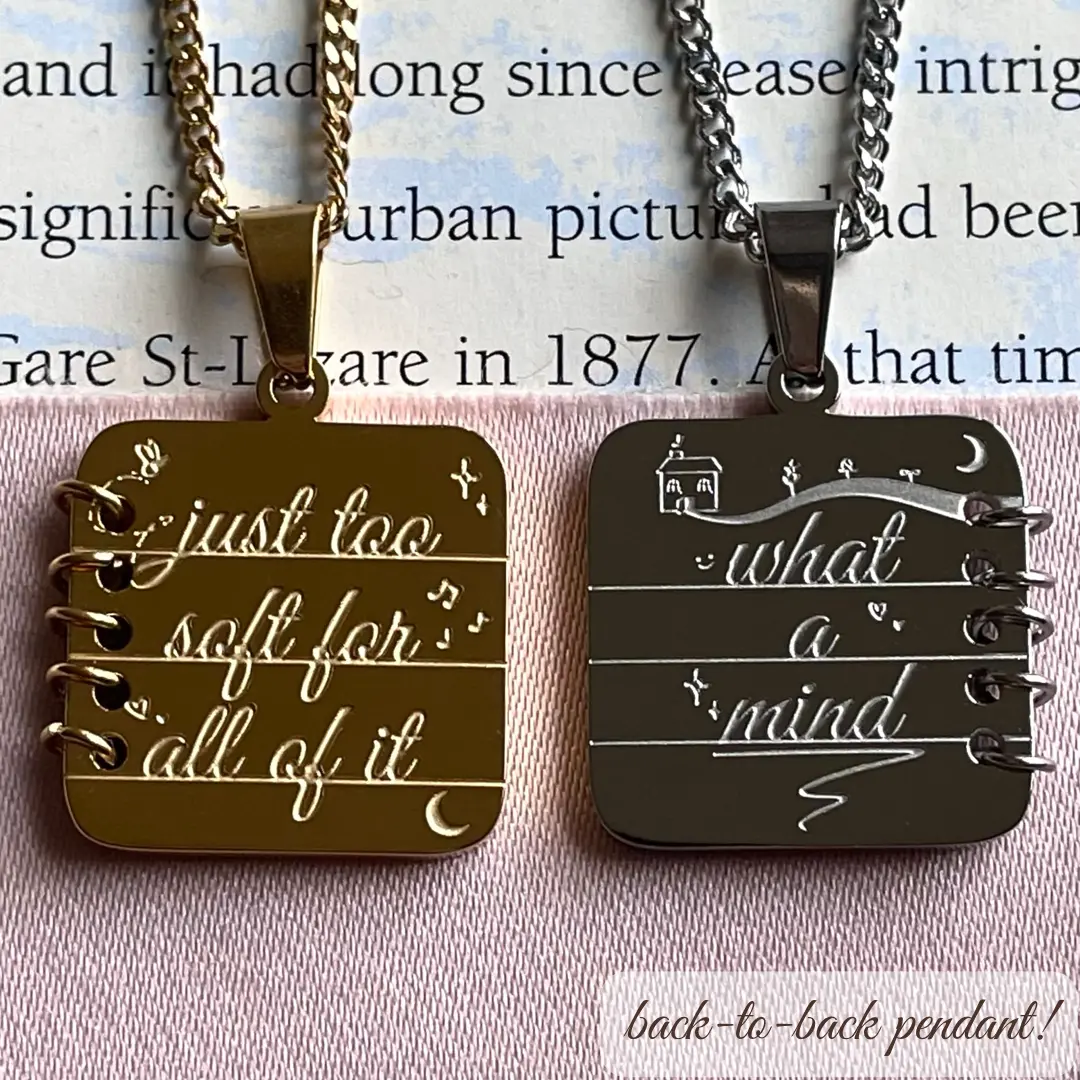 Soft Mind Double-Sided Necklace exquisite jewelry