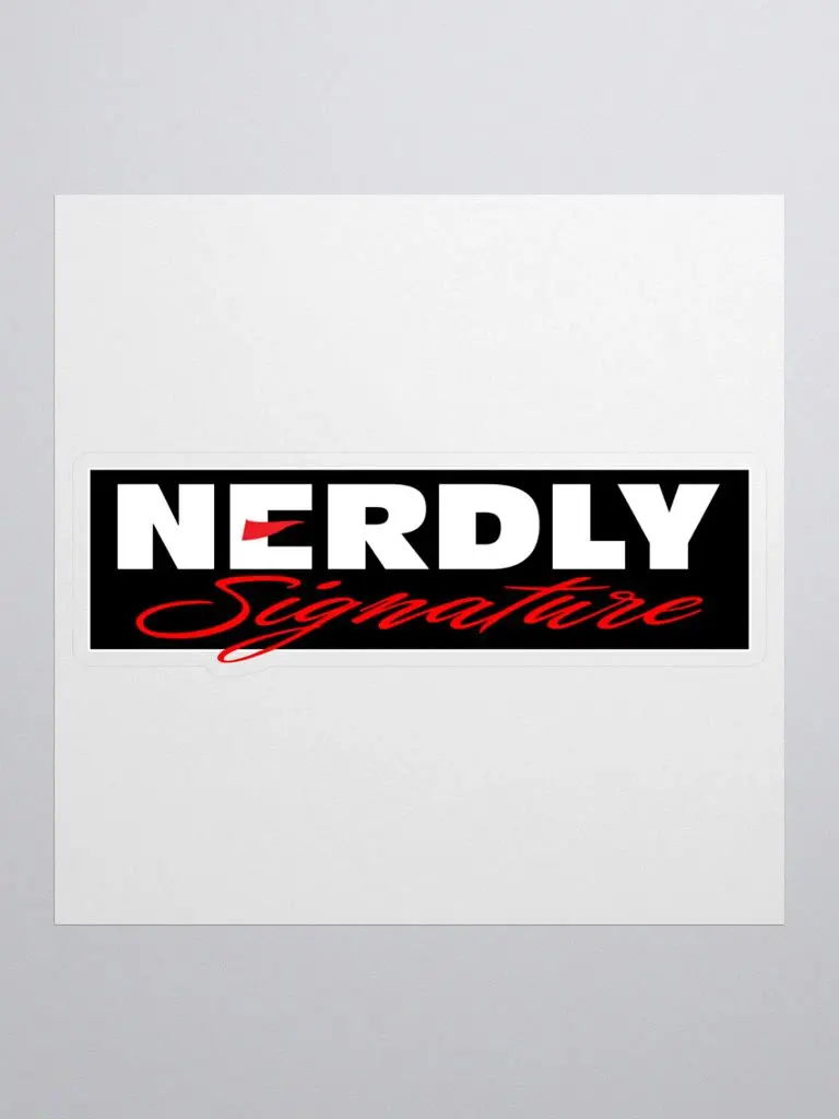 Signature Sticker