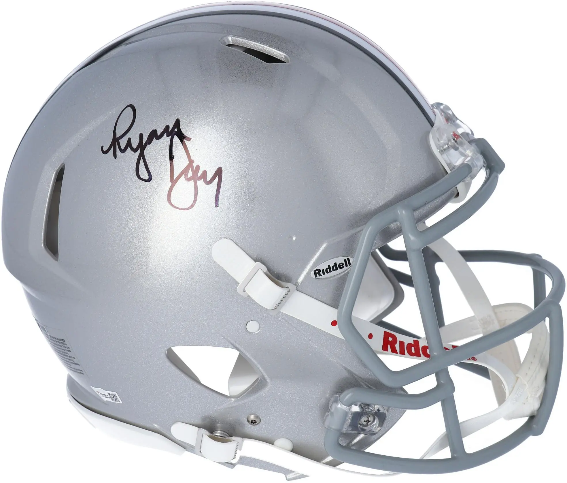 Ryan Day Ohio State Buckeyes Autographed Riddell Speed Authentic Helmet - Fanatics Authentic Certified