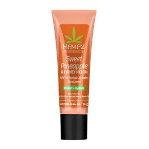 Sweet Pineapple & Honey Melon Herbal Lip Balm with SPF 15