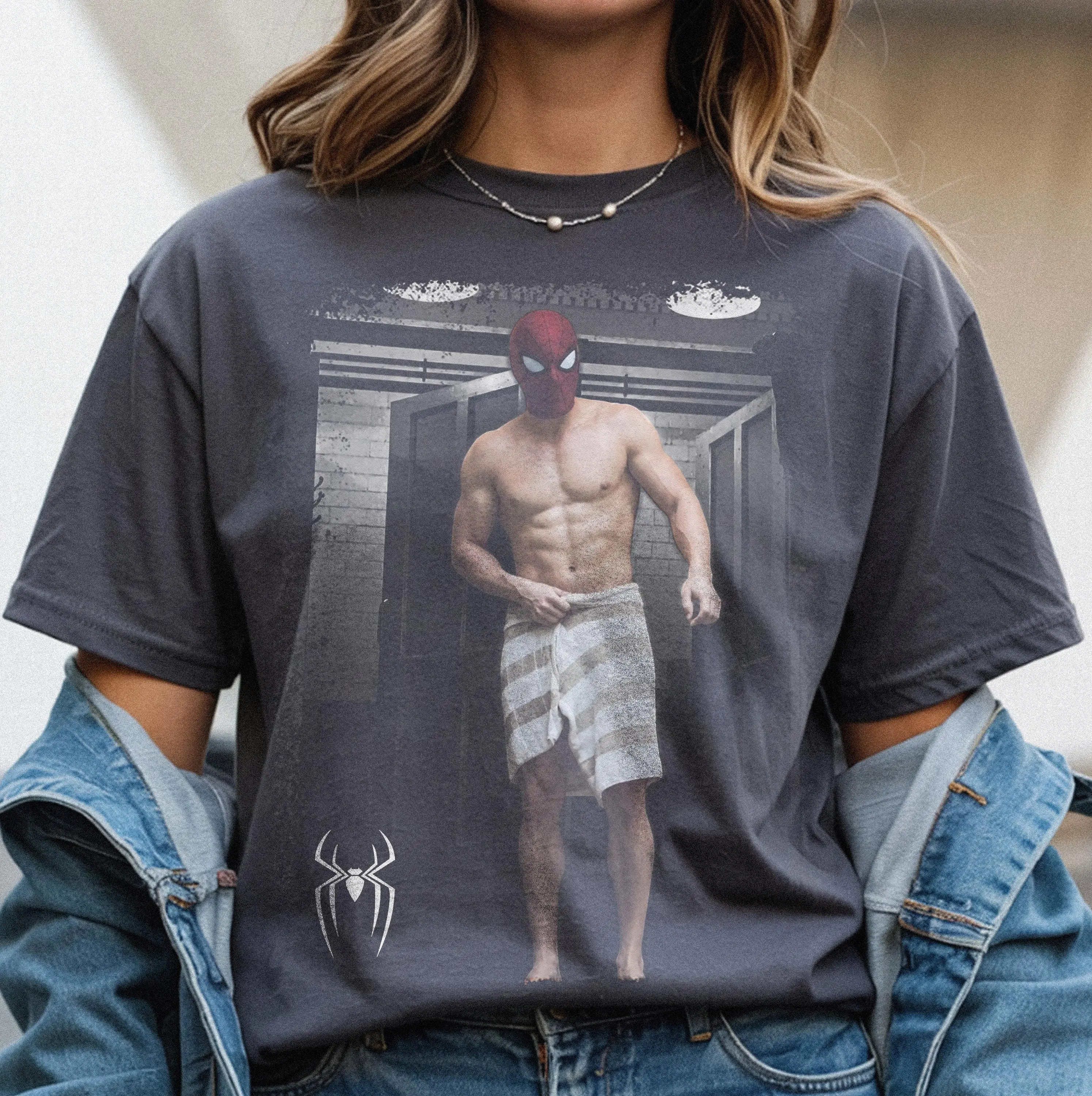 Funny Superhero Meme T-Shirt, Spider Brand New Day Vintage Graphic Tee, Funny Shirt Gift For Movie Fan