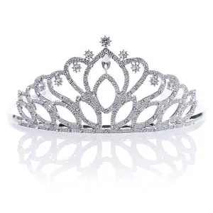 Anderson's Taylor Molded Tiara, 2.5 Inches, Woman's Crown, Wedding/Prom Tiara