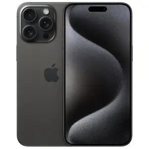 Refurbished Apple iPhone 15 Pro Max 256GB Unlocked – Black Titanium Premium
