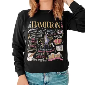 Hamilton Musical Quote Sweatshirt, Lin Manuel Miranda Inspired Revolutionary Line Hoodie, American Musical Shirts, Unisex Sweater Pullover Tee