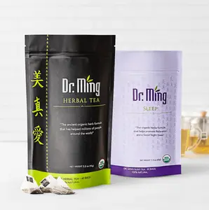 Dr. Ming Herbal Tea and Sleep Tea - Herbal Tea for Sleep Support - 90 Bags - Beverage
