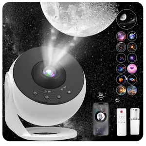 Galaxy Projection Night Light, HD Image Starry Sky Led Projector, Adjustable Knob and Timer, Ideal for Kids and Adults Bedroom Ceiling Home Cinema Living Room Decor, Starry Sky Lights