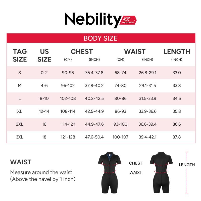 Nebility Women's Coated Athletic Zipper Workout Sweat Sauna Jumpsuit Stylish Activewear Workout Apparel Sporty Comfy Jumpsuit Tummy Control Jumpsuit Sauna Sports Jumpsuit Sports Outfits Stylish Activewear