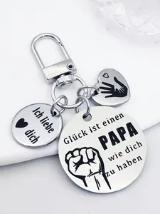 Father's Day Gift for Dad, Keychain Gift for Father, Birthday Present for Dad, Thoughtful Gift From Son or Daughter