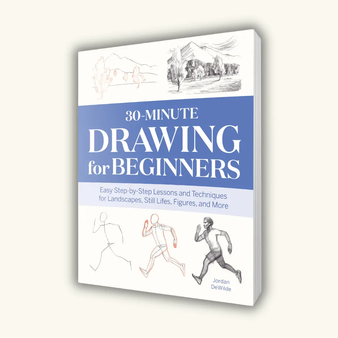 30-Minute Drawing for Beginners – Easy Step-by-Step Drawing Lessons for Adults