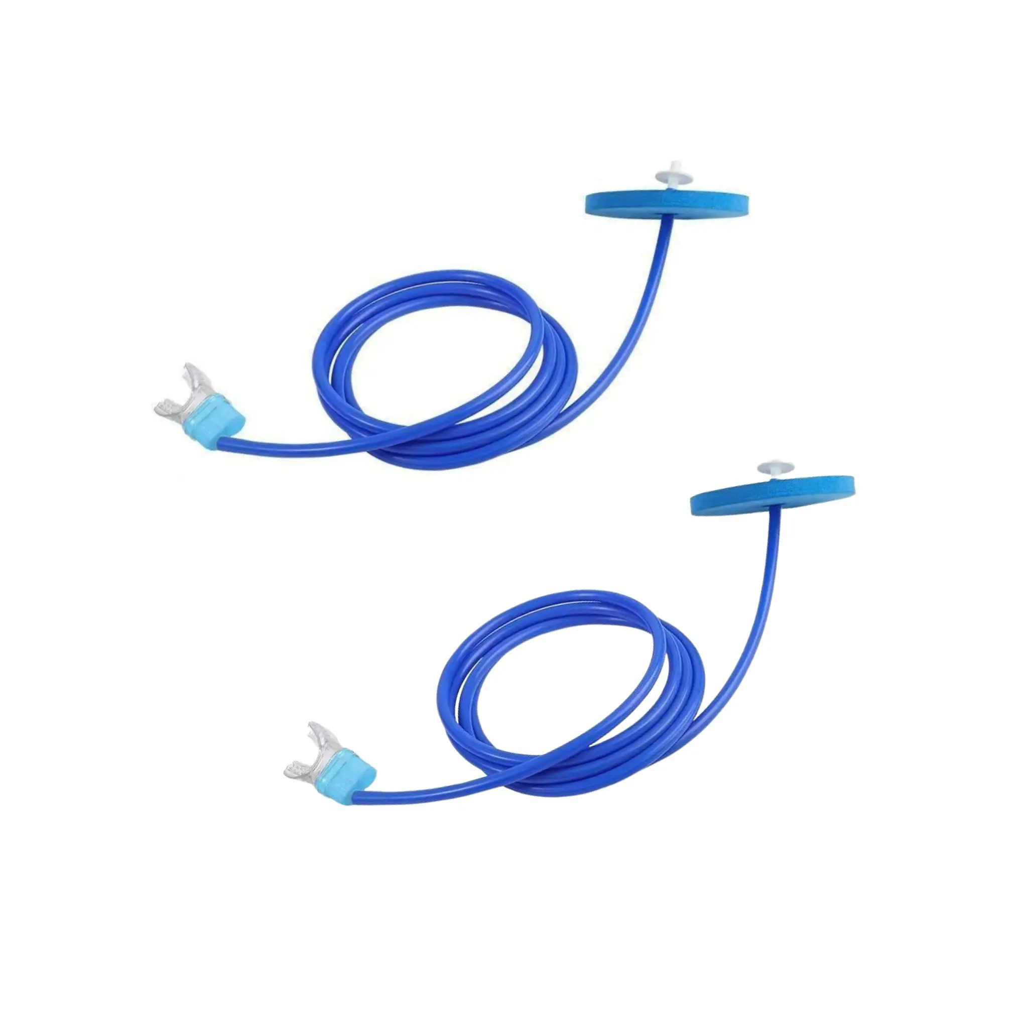 2-Pack 2m Snorkel Float Hose, Full Dry Snorkeling Respirator, Underwater Breathing Valve, Silicone Material, Leak-Proof Design, Diving Training Equipment, Dry Top Snorkel, Diving Gear