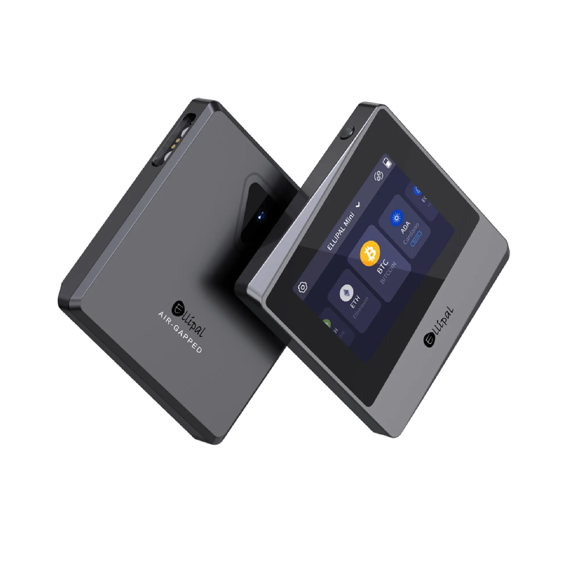 ELLIPAL Crypto Wallet Air-gapped - Titan Mini, 10000 Coins & Tokens, Anti-Tamper Cold Storage for BTC/XRP/ETH/XLM/USDT/LTC