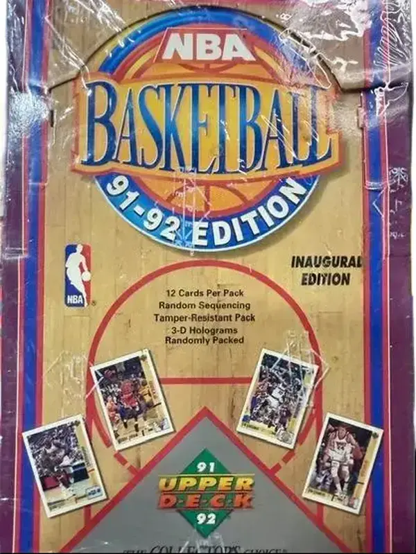 1991-92 Upper Deck Collectors Choice Inaugural Edition Basketball Packs