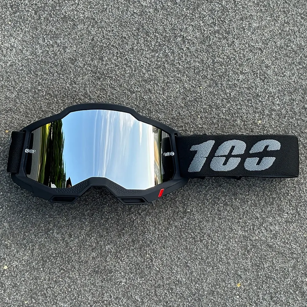 Newest 100 Motorcycle Goggles for Men, Sunglasses Safety Protective Glasses, Night MX Vision, Helmet Goggles, Driving Glasses, Motorcycle Gear, Motorcycle Accessories