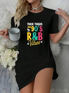 Thick Thighs And 90's R&b Vibes Dress
