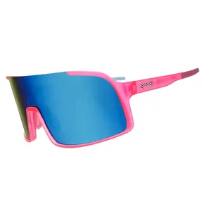 Ready the Confetti Cannon - goodr Hot Pink Astro G Shield Polarized Sunglasses