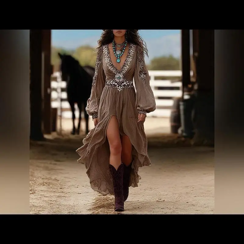 country western high low dresses - TikTok Shop