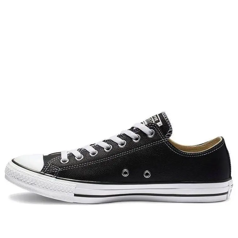 Converse Chuck Taylor All Star Leather Ox 'Black' 132174C Converse Chuck Taylor All Star Leather Ox 'Black' 132174C