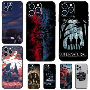Supernatural Phone Case For iPhone case 17/16/15/14/13/12/11  Pro Max 7 8 Plus XR XS Max X Silicone Cover