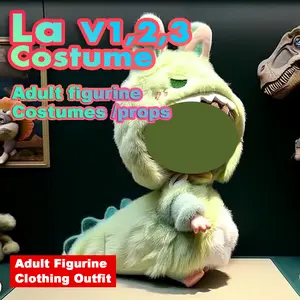 For Labubu V123 Clothes Doll Clothes outfit Handmade clothes doll dress-up Photography Showing Protecting Collection Cosplay Doll Thanksgiving Easter New Year daily gifts