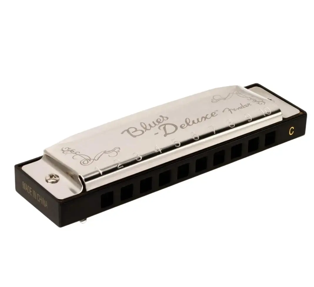 Fender Blues Deluxe Harmonica, Guitar Accessories, Key of C